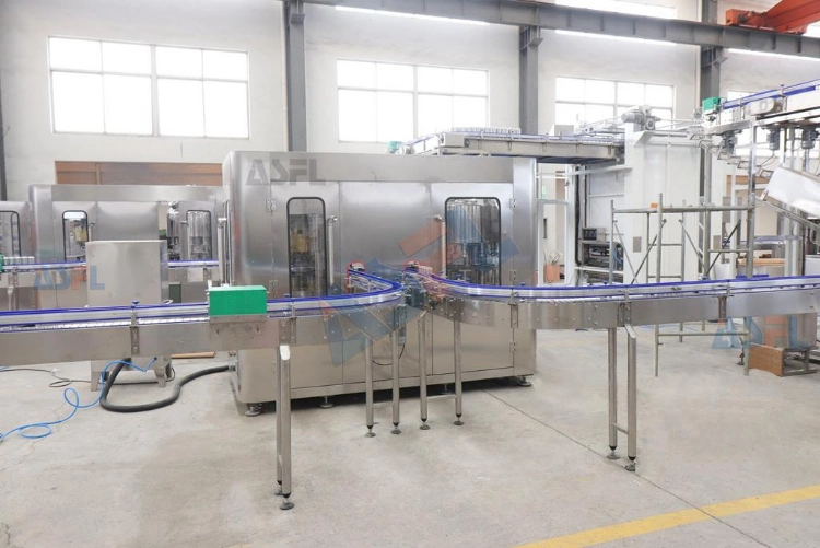 Automatic Pet Aluminum Tin Can Carbonated Soft Drink Soda Water Beer Beverage Canning Sealing Line Energy Drink CSD Juice Canning Filling Machine