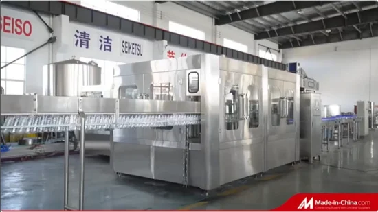 Full Drink Beverage Automatic a to Z Pure CSD CO2 Aquajuice Pet Plastic Bottle Bottling Small Filling Purification Mineral Water Machine Cost Factory Price