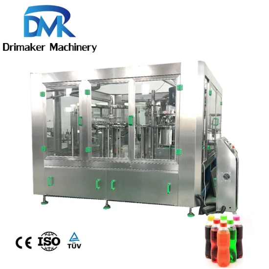 Full Automatic Pet Bottle Soda Sparkling Water CSD Carbonated Soft Drink Filling Machine